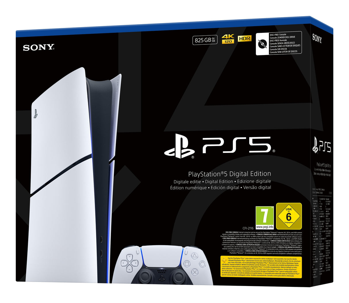 Consola Sony Playstation Digital Slim E-Chassis