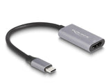 EAN 4043619600205 - DeLOCK 60020 cable HDMI 0,15 m HDMI tipo A (Estándar) USB Tipo C Negro, Gris imagen 1