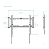 EAN 8433281017061 - TooQ LP1073F-B soporte para TV 177,8 cm (70") imagen 6