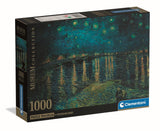Puzzle Starry Night Over The Rhone Van Gogh Museum 1000pzs