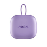 Tapones De Silicona Ngs Para Los Oidos Incluye Funda Y 4 Almohadillas Purple
