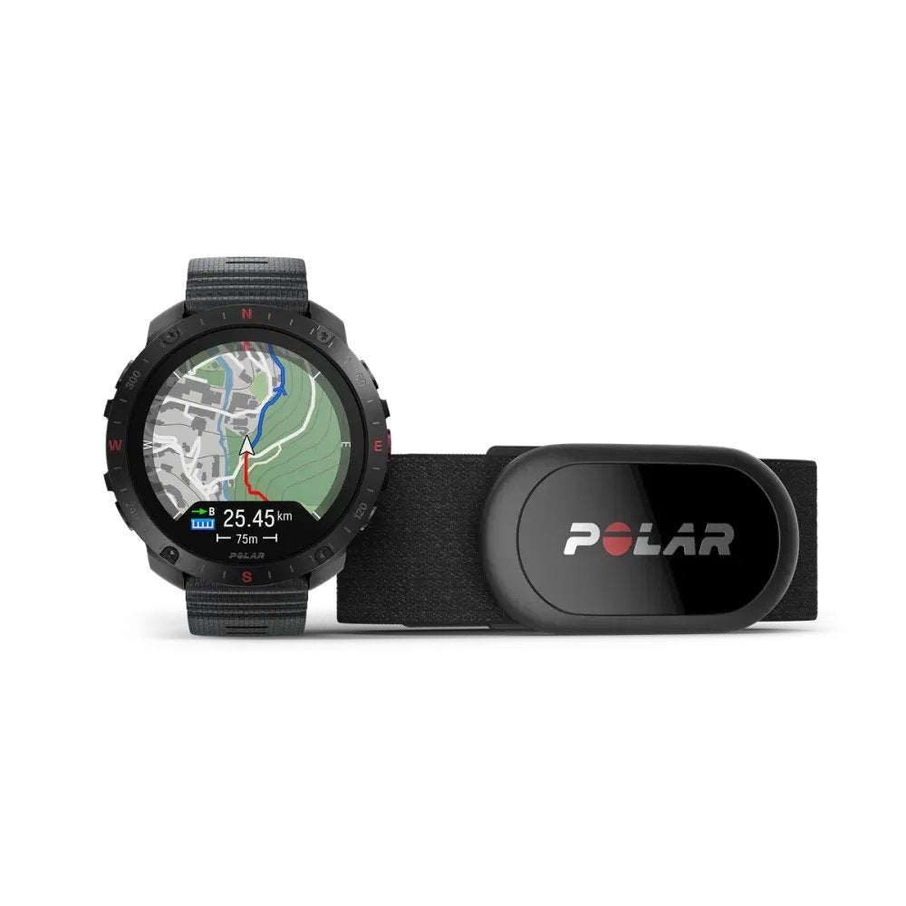Polar Grit X2 Pro Hr S-L Black
