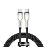 Baseus Type-C - Type-C Cable Tungsten Gold Fast Charging And Data 100w (20v/5a) 2m Black (Catwj-A01)