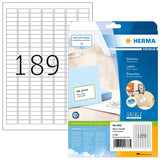 EAN 4008705043335 - HERMA 4333 etiqueta de impresora Blanco Etiqueta para impresora autoadhesiva imagen 1