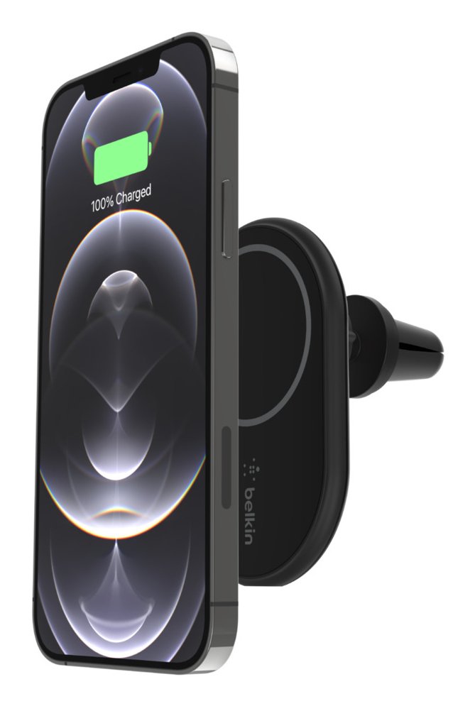 Belkin Wic004btbk-Nc Soporte Magnético Para Coche De 10 W Con Función De Carga
