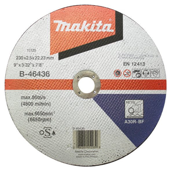 Makita B-46436 Disco Para Amoladora Angular  230x2,5mm