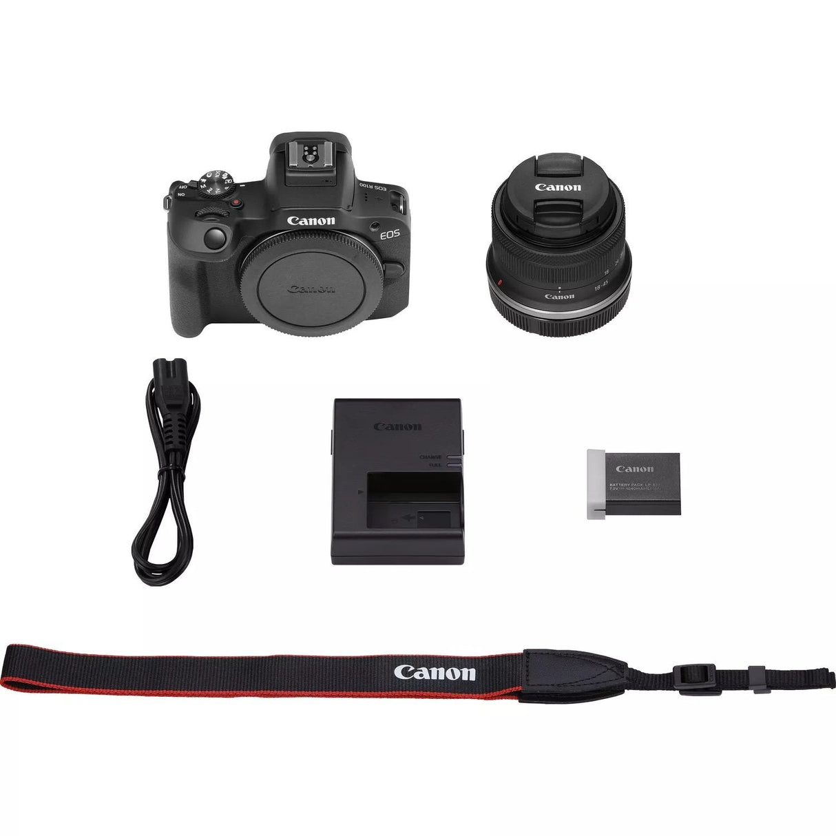 Canon Eos R100 + Objetivo Canon Rf-S 18-45mm Is Stm Cámara Mirrorless