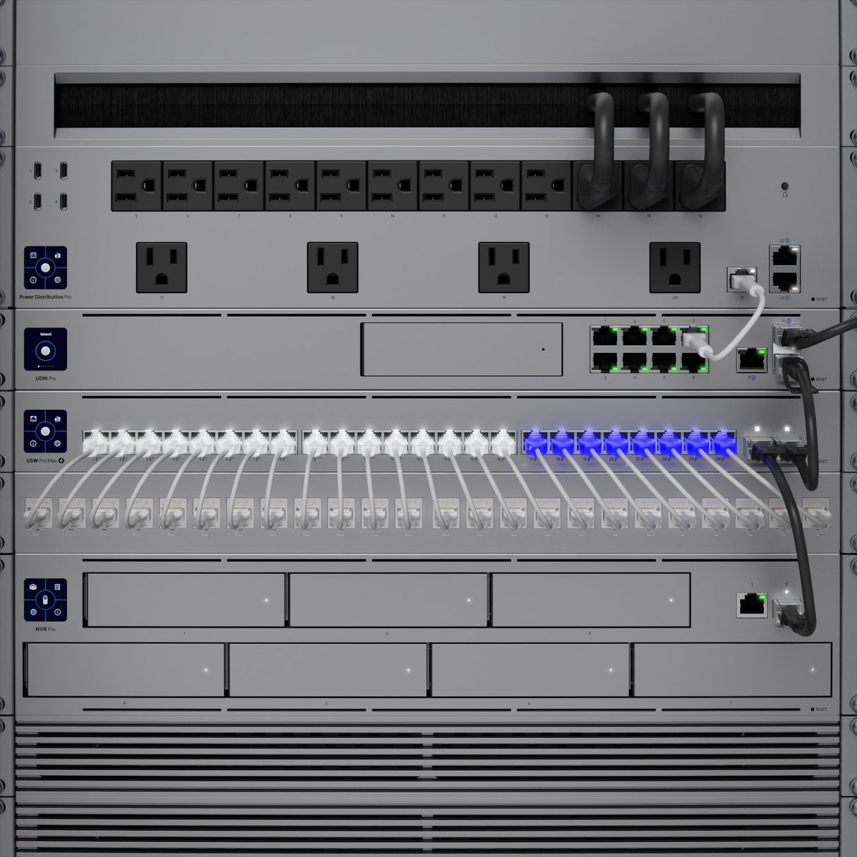 EAN 0810084692608 - Ubiquiti USW-Pro-Max-24-PoE L3 2.5G Ethernet (100/1000/2500) Energía sobre Ethernet (PoE) Gris imagen 9