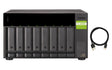 EAN 4713213516188 - QNAP TL-D800C caja para disco duro externo Carcasa de disco duro/SSD Negro, Gris 2.5/3.5" imagen 1