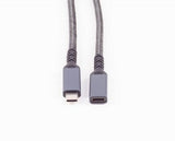 Shiverpeaks Usb-C Verlängerungscable 3.2 Pd Textil 0,5m