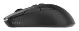 Gembird Dual-Mode 7-Button Wireless Mouse 2.4g + Bt Black