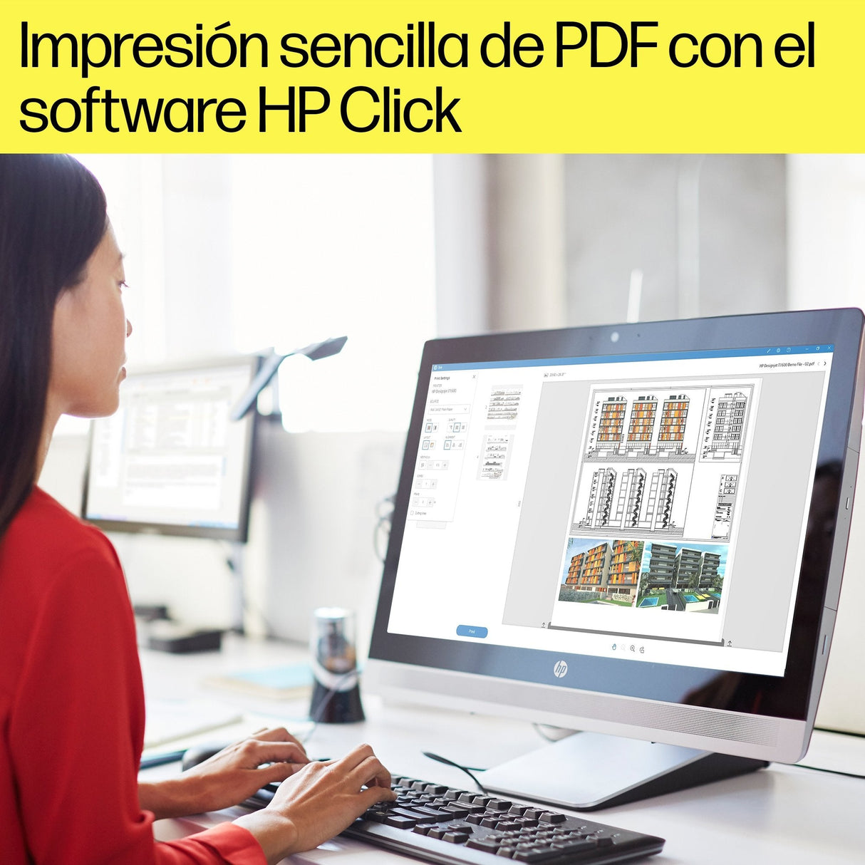 Impresora Hp Designjet T1600dr Postscript De 36 Pulgadas