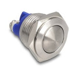 Drucktaster Zum Einbau 16 Mm 2 X Schraubklemme Taster Gewölbt