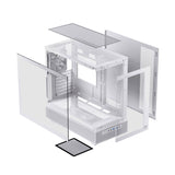 Caja Pc Atx Semitorre Einarex S500 Core C-Templado Blanca Excs-Pr-500c-W