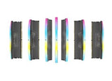 Memoria Ram Corsair 32 Gb Ddr5-6000 (2x 16 Gb)  (Gris, Cmh32gx5m2b6000z38, Vengeance Rgb, Intel Xmp, Amd Expo)
