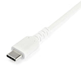 2m Durable Usb 2.0 To Usb C    Cabl Cable White Aramid Fiber