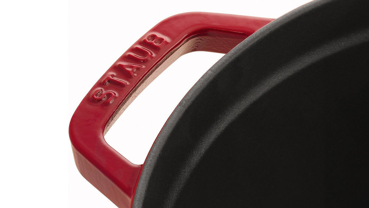 Staub Round Cocotte, Hierro Fundido 26cm, Cereza