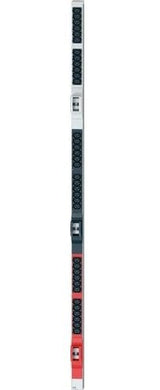 Bachmann It Pdu Alu 1he 36x C13 6x Leitungsschutzschalter Cee 3x32a Rot