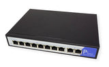 Value Poe+ Gigabit Ethernet Switch, 8+2 Ports