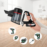 Aspiradora Bosch Serie 6 Bcs61113 Escoba Eléctrica Aspiradora Escoba 2 En 1 Batería Secar Sin Bolsa Blanco