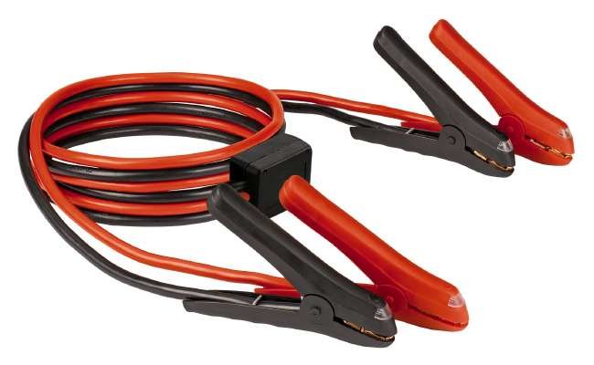 Cable Puente Einhell Bt-Bo 25/1 A Led Sp Negro/Rojo, Con Bolsa De Transporte 2030365