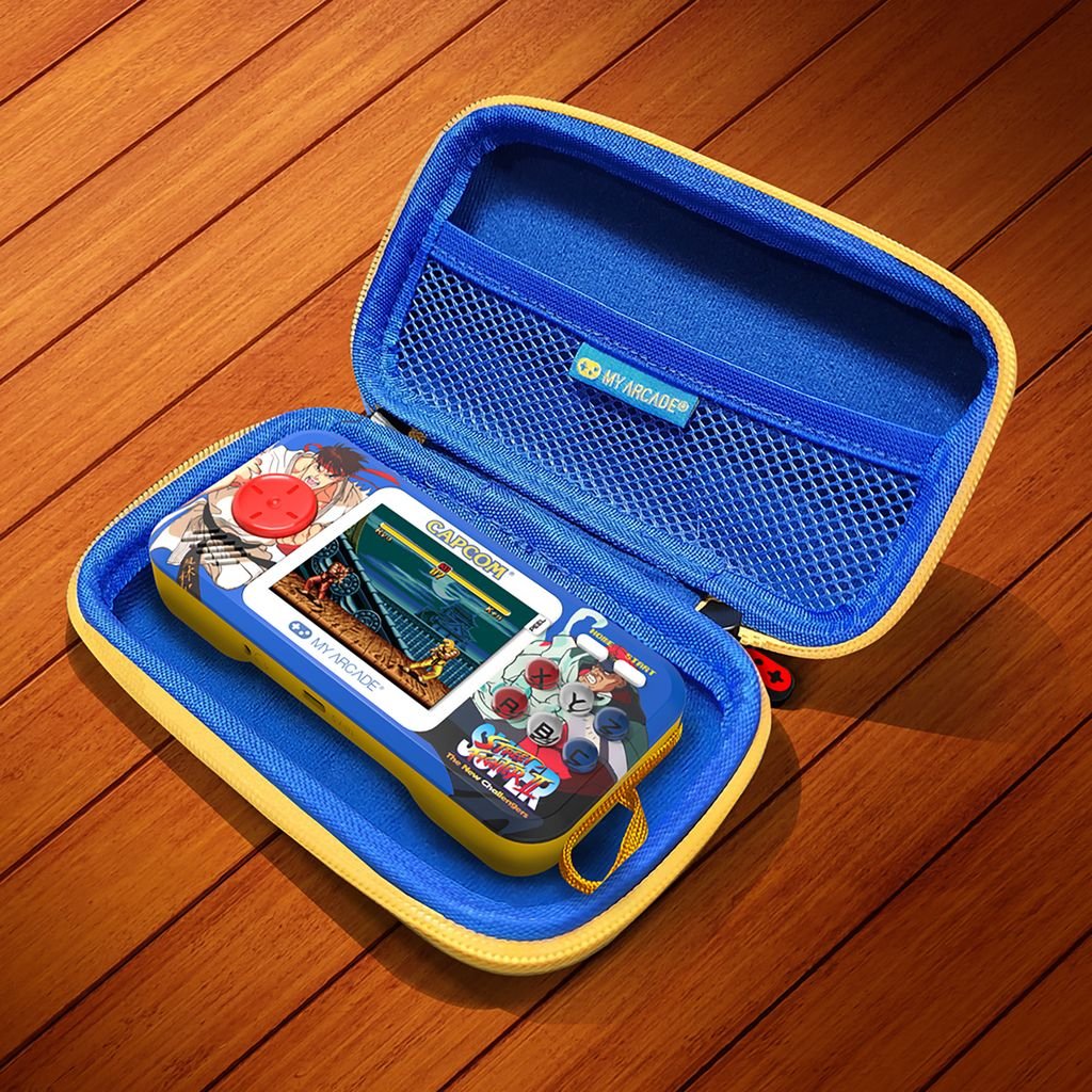 My Arcade Pocket Player Pro + Travel Case Super Street Fighter Ii