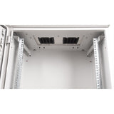 Roline 19-Zoll Wandgehuse Pro 12 He, 600x450 Bxt Ip55 Outdoor Grau