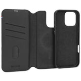 Decoded Leather Detachable Wallet Iphone 16 Pro Max Black