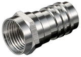 Crimp-F-Plug Connector 7.0 Mm - Copper-Nickel
