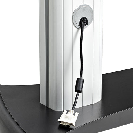 EAN 0065030891653 - StarTech.com STNDMTVDUO soporte para TV 152,4 cm (60") Negro, Plata imagen 6