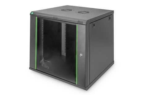 EAN 4016032257820 - Digitus DN-19 12U-6/6-EC-SW armario rack Bastidor de pared Negro imagen 1