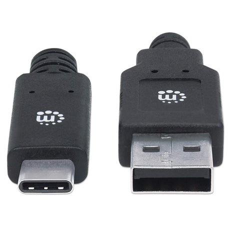 EAN 0766623354974 - Manhattan 354974 cable USB USB 3.2 Gen 1 (3.1 Gen 1) 2 m USB C USB A Negro imagen 3