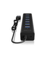 Hub De 7 Puertos Icybox Ib-Hub1700-U3 Puertos Usb 3.0 Tipo A