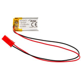 Akyga Lithium Polymer Battery Aky0472 Lp301525 Li-Po 3.7v 85mah Pcm Jst 2.54 2-Pin Connector 150mm
