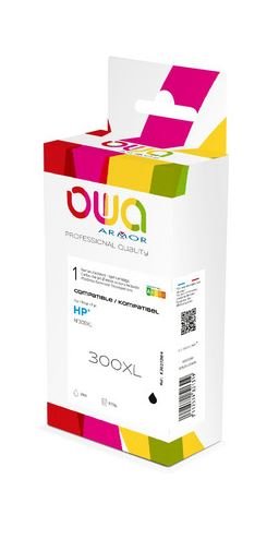 Owa Tinta Compatible Con Hp 300xl Bk Hc Negro Cc641ee