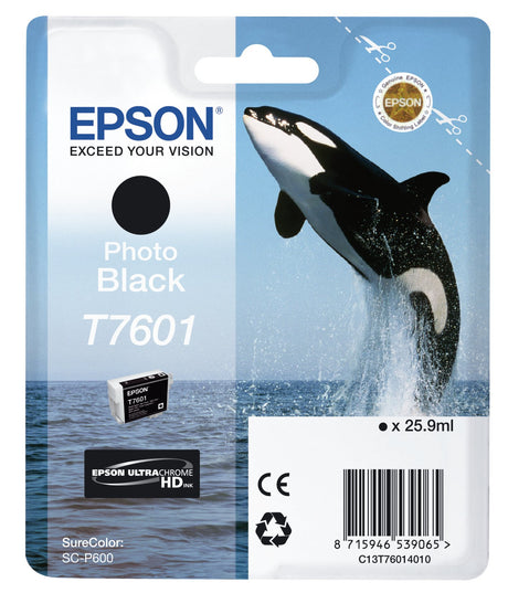 EAN 8715946539065 - Epson T7601 cartucho de tinta 1 pieza(s) Original Foto negro imagen 1