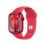Apple Watch Series 9 Gps 41mm Cellular Caja De Aluminio Rojo Correa Deportiva Rojo S M