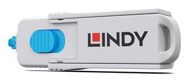 Hdmi Port Locks  Blue  4x + 1 Key