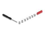 Delock 64215 Tarjeta De Expansion Nvme M.2 Clave A+E Macho A Clave M Ranura Con Cable De 20 Cm