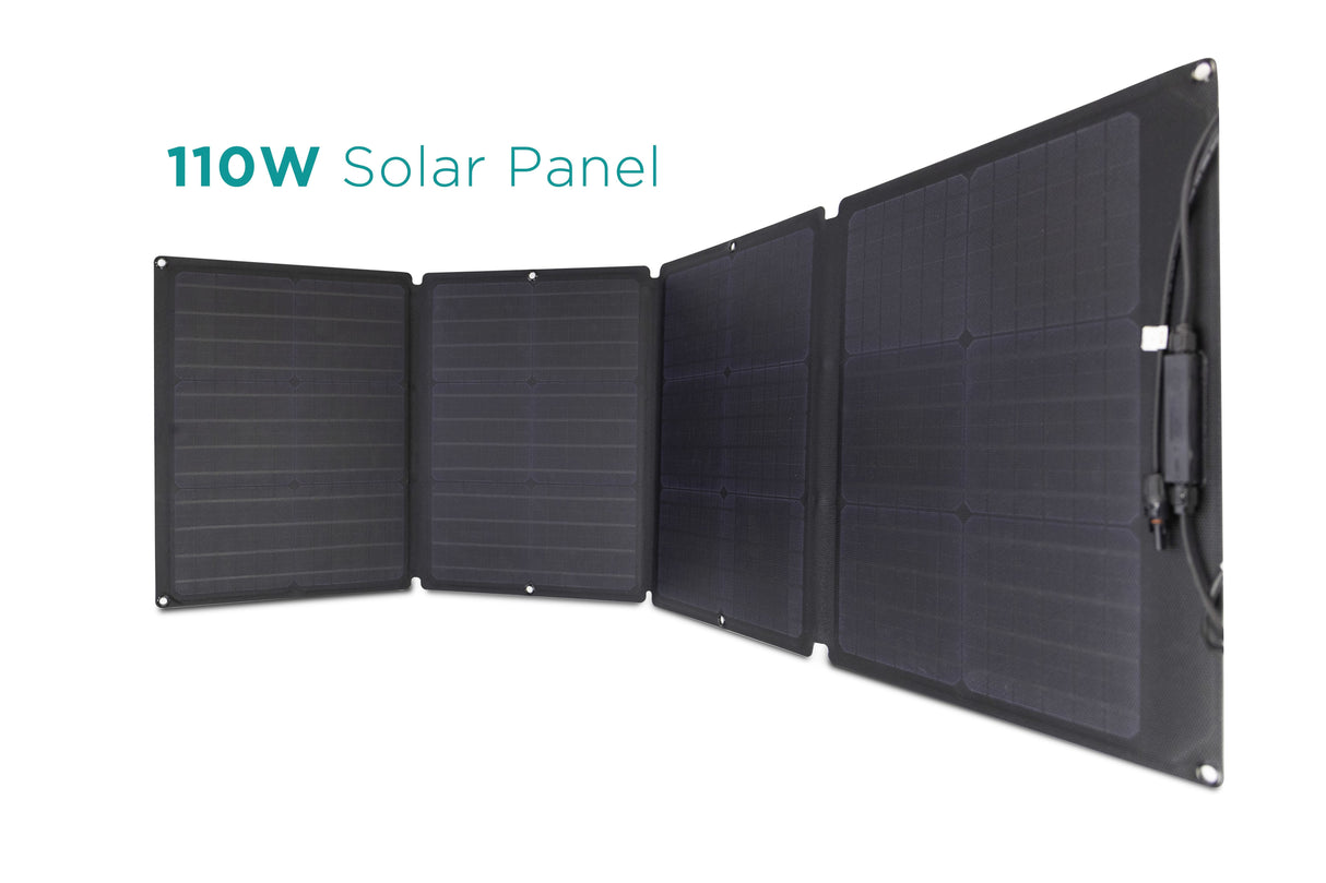 Ecoflow Efsolar110n Placa Solar 110 W Silicio Monocristalino