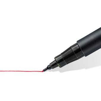 EAN 4007817308431 - Staedtler Lumocolor 313 WP4 marcador permanente Negro, Azul, Verde, Rojo 4 pieza(s) imagen 4