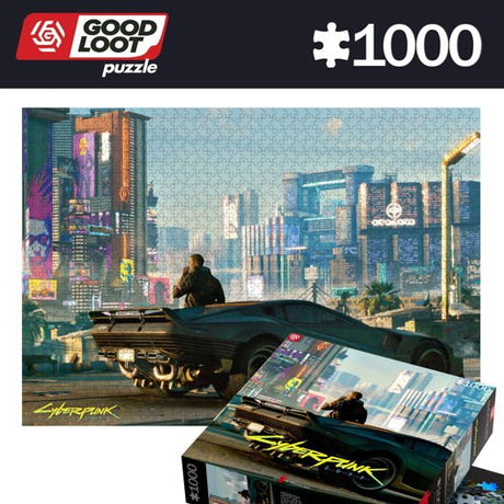 EAN 5908305240341 - Good Loot Cyberpunk 2077: Mercenary on the Rise Puzzle rompecabezas 1000 pieza(s) Videojuego imagen 1