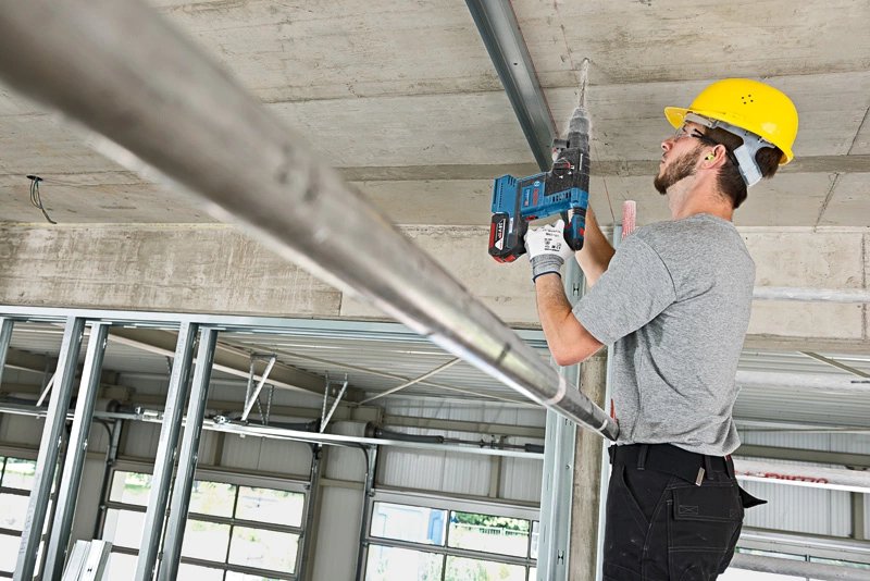 Taladro Combinado Inalambrico Profesional Bosch Gbh 18v-26 F