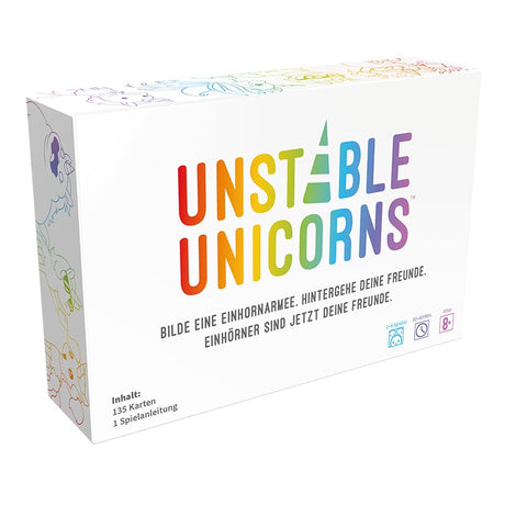 EAN 3558380083832 - Asmodee Unstable Unicorns Juego De Cartas Coleccionable imagen 1