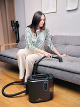 Eta Eta721490000 Limpiador A Vapor Multiusos Steam&Clean, Radio De Trabajo De 8 M, 2000 W, Negro