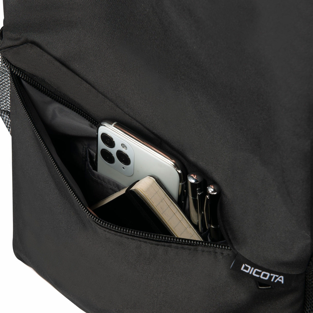 Mochila  Dicota D32085-Rpet  Informal Negro Poliéster, Tereftalato De Polietileno (Pet)