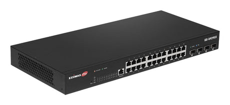 EAN 4717964705112 - Edimax Pro GS-5424LX: 24 Port Smart Switch Gestionado L2 Gigabit Ethernet (10/100/1000) 1U Negro imagen 3