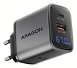 EAN 8595247909145 - Axagon ACU-PQ67D cargador de dispositivo móvil Universal Negro, Gris Corriente alterna Carga rápida Inter imagen 1