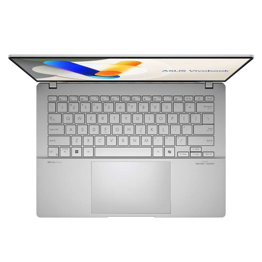 Asus Vivobook S 14 Oled Oled M5406wa-Qd088w Copilot+ Pc - Ordenador Portátil 14" Wuxga (Amd Ryzen Ai 9 Hx 370, 32gb Ram, 1tb Ssd, Amd Radeon 890m, Windows 11 Home) Plata Fría - Teclado Qwerty Español
