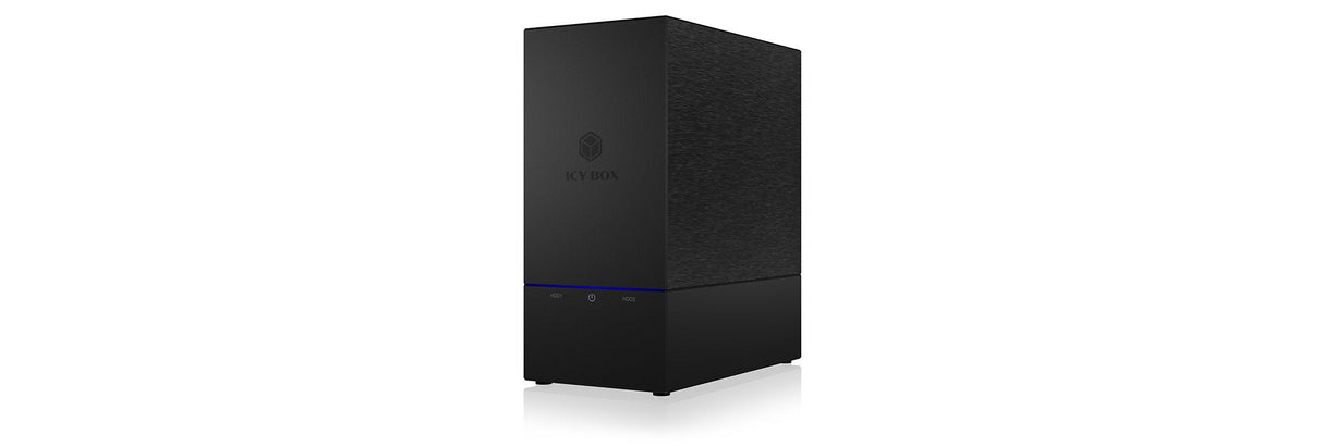 Icybox Caja Externa Para 2 Discos 2-Fa.Raid F. 2x 2,5" O.3,5" Sata Laufw. Retail